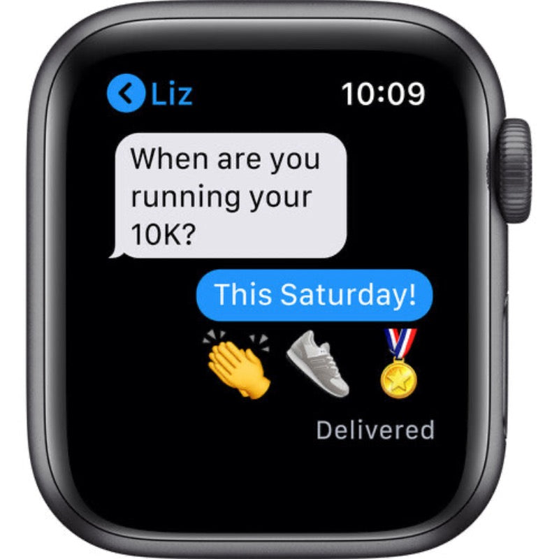 Apple Watch SE (GPS, 40mm, Space Gray Aluminum, Black Sport Band) Apple Watch SE (GPS, 40mm, Space Gray Aluminum, Black Sport Band)